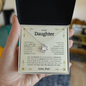 To My Daughter | Love Knot Necklace | Straighten Your Crown | From Dad