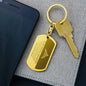 To My Bad Ass Daughter Keychain | Straighten Your Crown