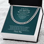 To My Future Husband | Cuban Link Chain | My Missing Piece