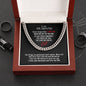 To My Husband | Cuban Link Chain | Life Gave Me You