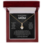 To My Loving Mom | Alluring Beauty Necklace |You Are My First | From Son