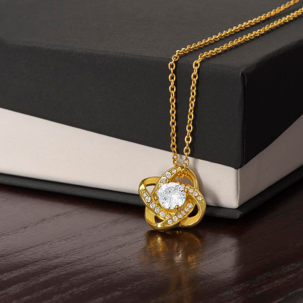 To My Bad Ass Mom | Love Knot Necklace | Mother's Day | Birthday