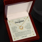 To My Daughter | Love Knot Necklace | Straighten Your Crown | From Dad