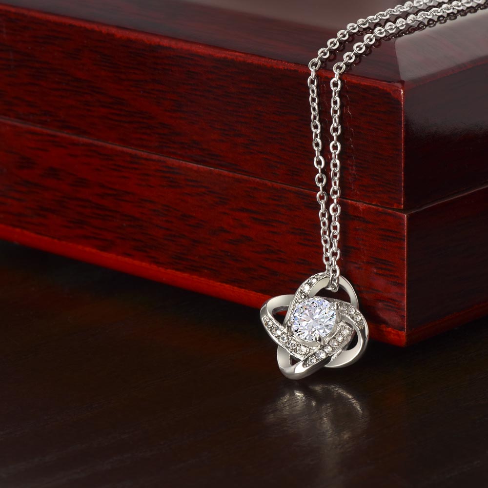 To My Beautiful Future Wife | Your First Kiss | Love Knot Necklace