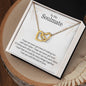 To My Soulmate | Interlocking Hearts necklace | Until The End Of Time