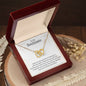 To My Soulmate | Interlocking Hearts necklace | Until The End Of Time