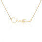Personalized Signature Name Necklace, Dainty Name Jewelry | Gift For Her, Valentine's Day, Mother Day