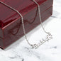 Pet Name Necklace | Paw Print | Personalized