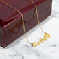 Pet Name Necklace | Paw Print | Personalized