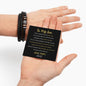 To My Son | Love You Forever Bracelet | Dance In The Rain | From Mom
