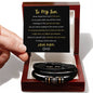 To My Son | Love You Forever Bracelet | Dance In The Rain | From Mom