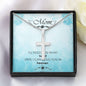 Mom Remembrance | Hold You in My Heart | Cross Necklace