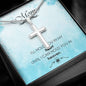 Mom Remembrance | Hold You in My Heart | Cross Necklace