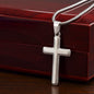 To My Son | Cross Necklace | I am Here | From Dad