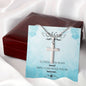 Mom Remembrance | Hold You in My Heart | Cross Necklace