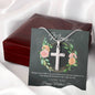 To Mom | Happy Mother's Day | Anchor in Faith | Cross Necklace