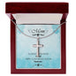 Mom Remembrance | Hold You in My Heart | Cross Necklace