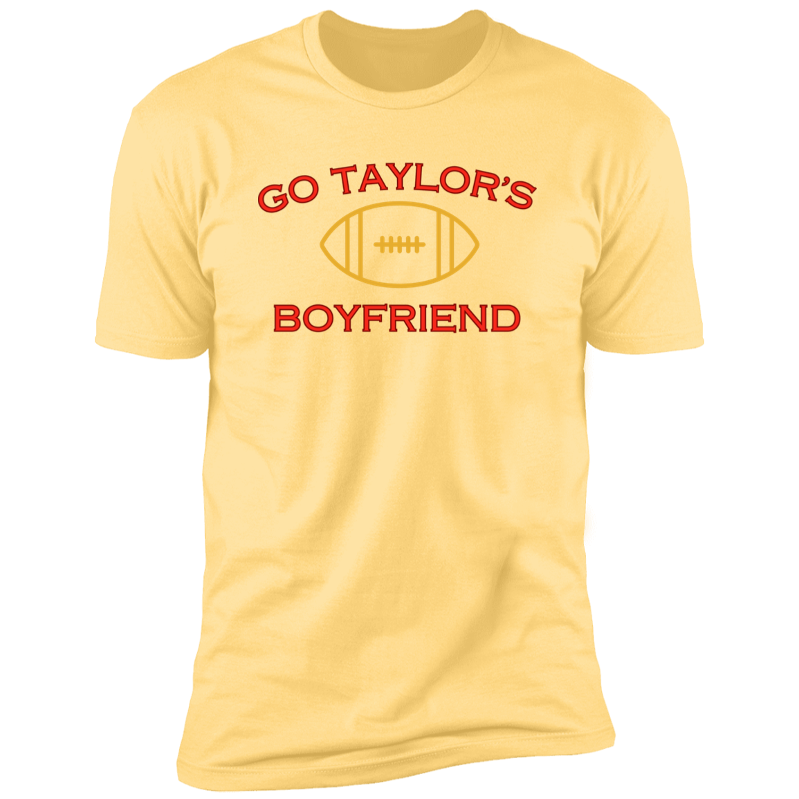 Go Taylor's Boyfriend | Plain Back |Men's Premium Short Sleeve T-Shirt