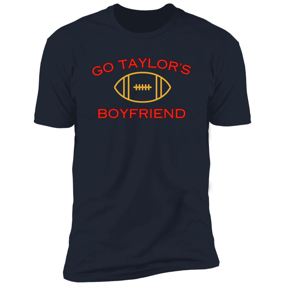 Go Taylor's Boyfriend | Plain Back |Men's Premium Short Sleeve T-Shirt