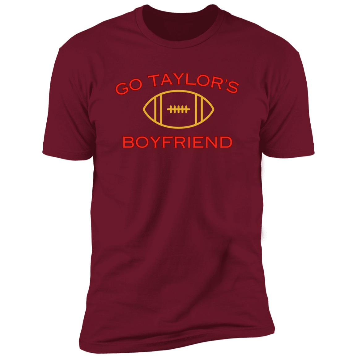 Go Taylor's Boyfriend | Plain Back |Men's Premium Short Sleeve T-Shirt