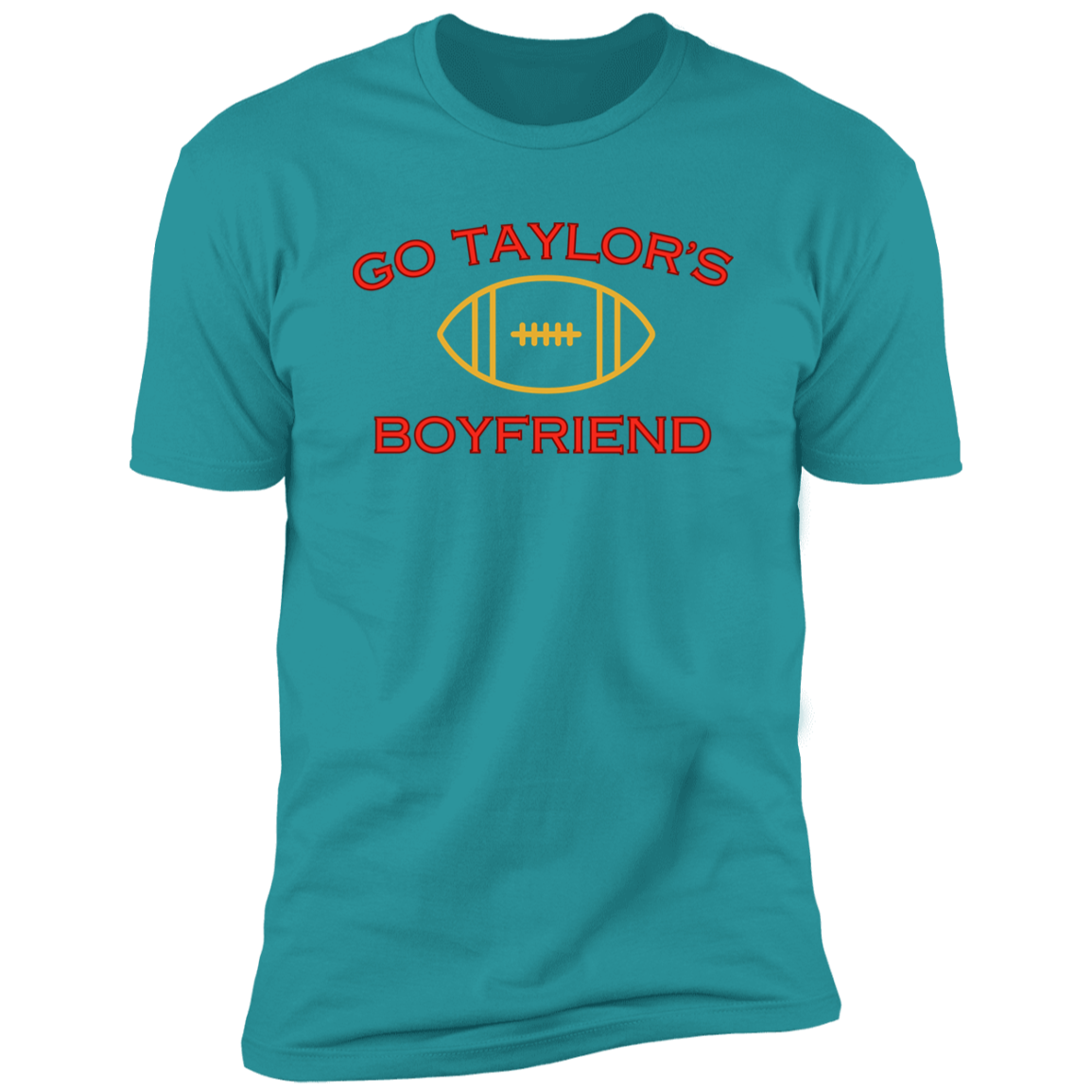 Go Taylor's Boyfriend | Plain Back |Men's Premium Short Sleeve T-Shirt