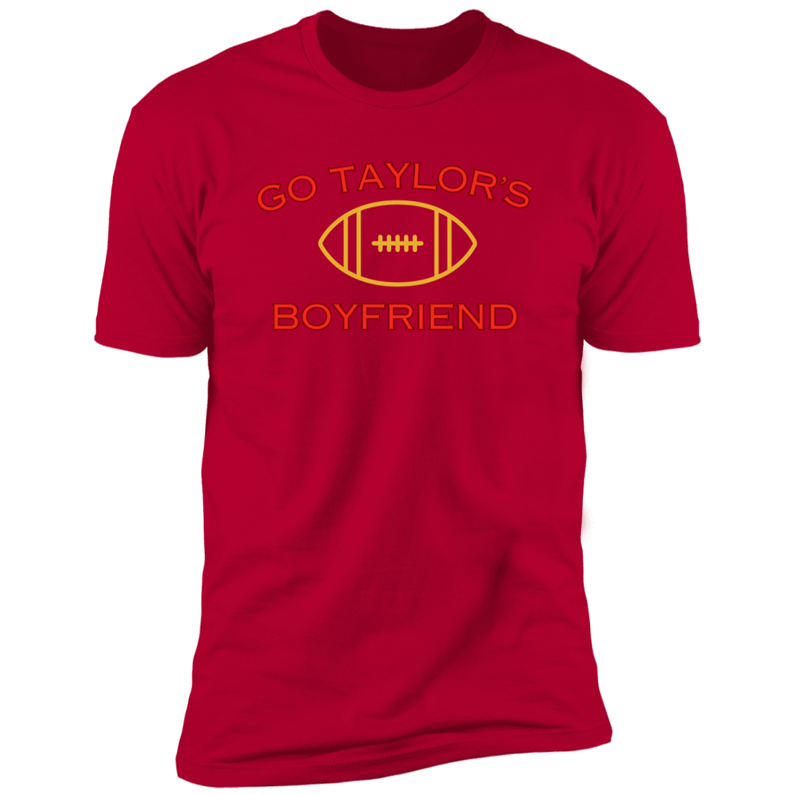 Go Taylor's Boyfriend | Plain Back |Men's Premium Short Sleeve T-Shirt