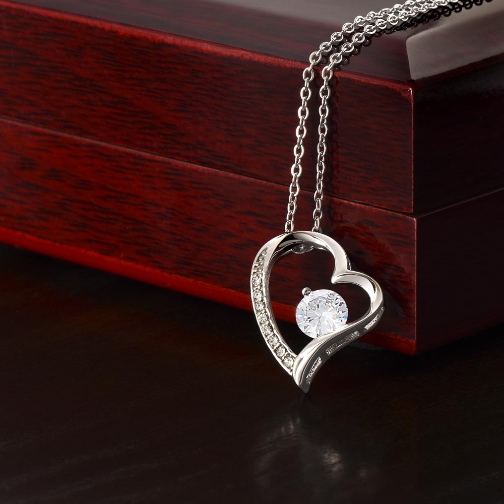 To My Daughter | Forever Love Necklace | I Will Carry You | From Mom