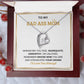 To My Bad Ass Mom | Forever Love Necklace | Mother's Day | For Mom