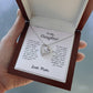 To My Daughter | Forever Love Necklace | I Will Carry You | From Mom