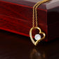 To My Beautiful Future Wife | First Kiss | Forever Love Necklace | White Background