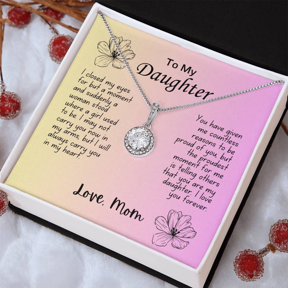 To My Daughter | Eternal Hope Necklace | Proud of You | From Mom