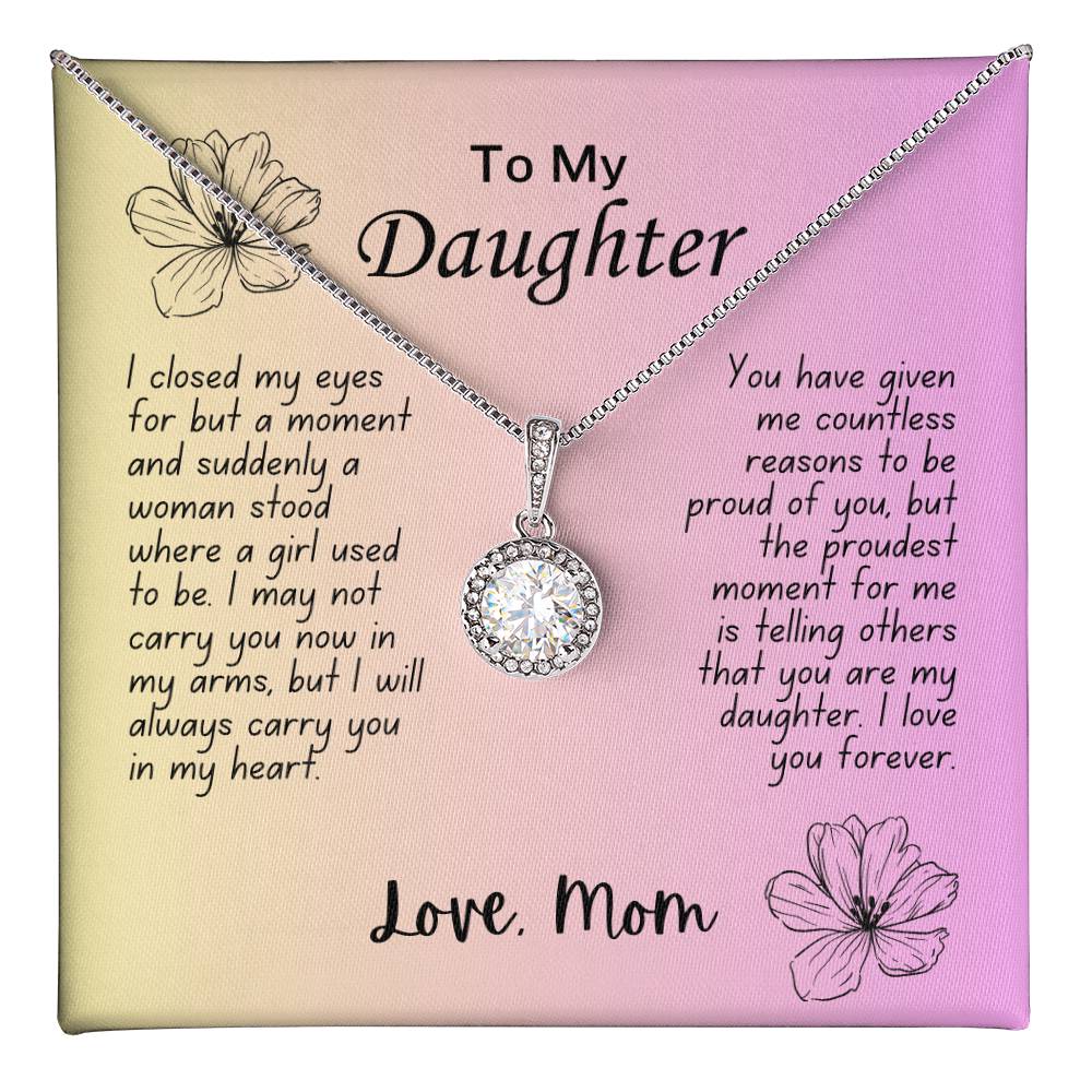 To My Daughter | Eternal Hope Necklace | Proud of You | From Mom