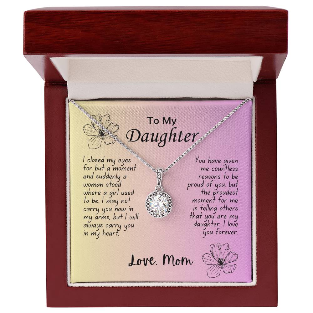 To My Daughter | Eternal Hope Necklace | Proud of You | From Mom