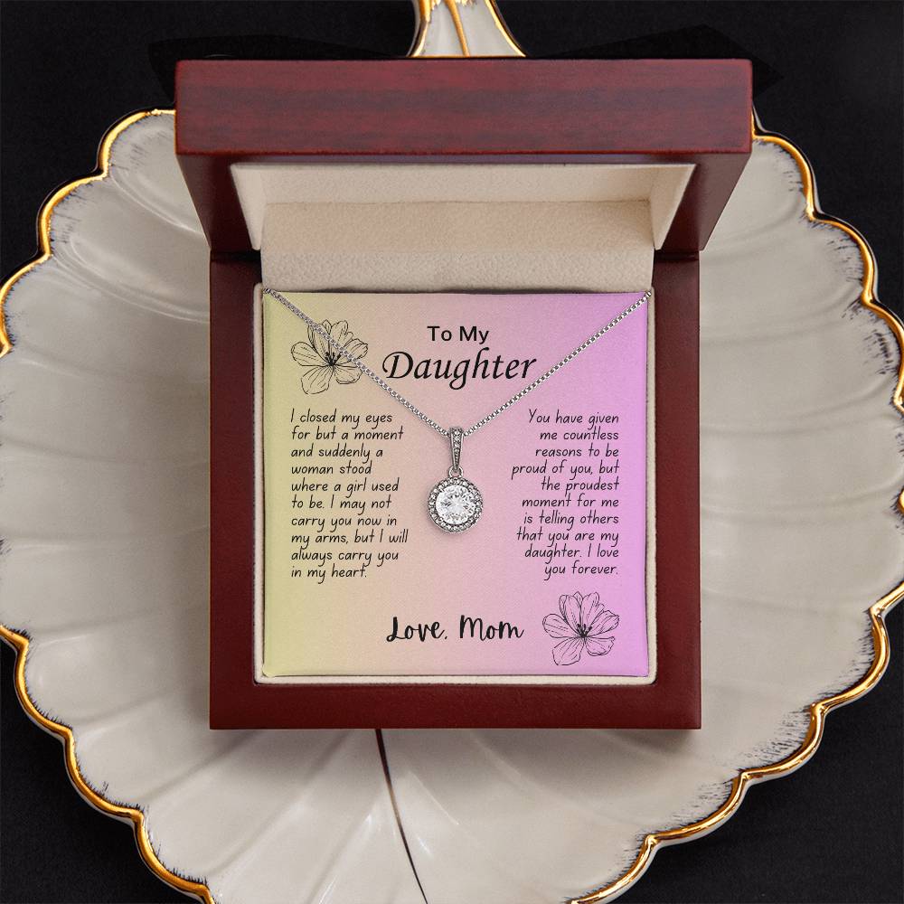 To My Daughter | Eternal Hope Necklace | Proud of You | From Mom