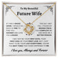 To My Beautiful Future Wife | Your First Kiss | Love Knot Necklace