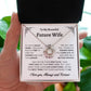 To My Beautiful Future Wife | Your First Kiss | Love Knot Necklace