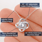 To My Beautiful Future Wife | Your First Kiss | Love Knot Necklace