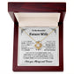 To My Beautiful Future Wife | Your First Kiss | Love Knot Necklace