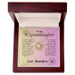 To Granddaughter | From Grandma | Proud of You | Love Knot Necklace