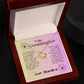 To Granddaughter | From Grandma | Proud of You | Love Knot Necklace
