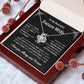 To Future Wife | First Kiss | Love Knot Necklace