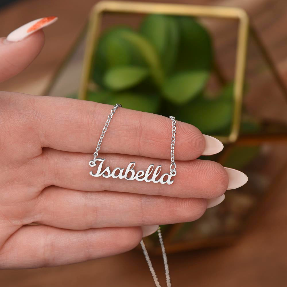 Custom Name Necklace | Personalized | Birthday | Anniversary | Valentine | Bride's Maid