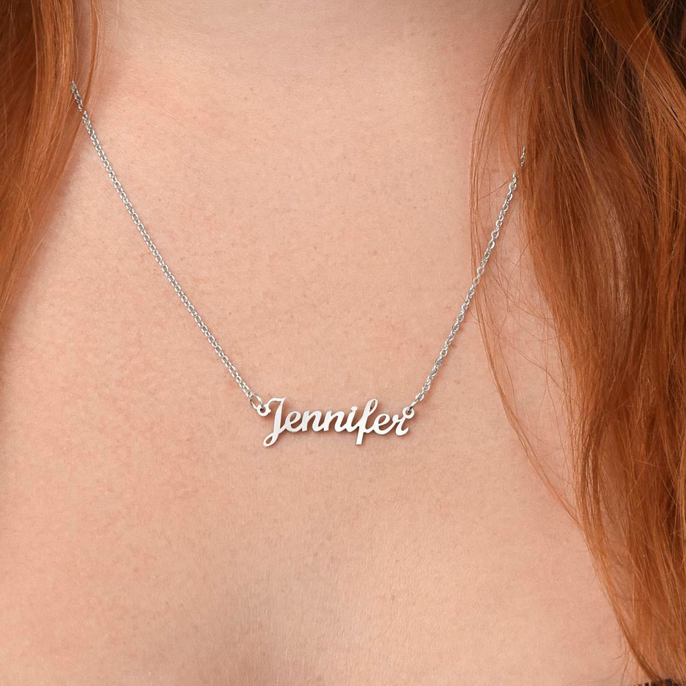 Custom Name Necklace | Personalized | Birthday | Anniversary | Valentine | Bride's Maid