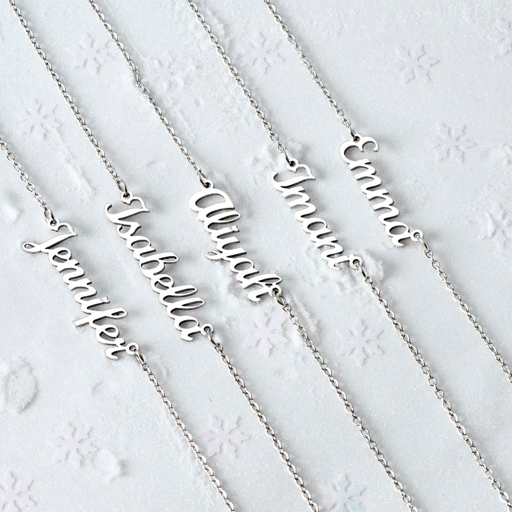 Custom Name Necklace | Personalized | Birthday | Anniversary | Valentine | Bride's Maid