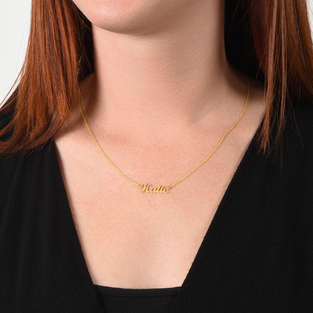 Custom Name Necklace | Personalized | Birthday | Anniversary | Valentine | Bride's Maid