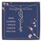 Birthmonth Flower Name Necklace | To Daughter In Law