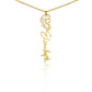 Birthmonth Flower Name Necklace | To Daughter In Law