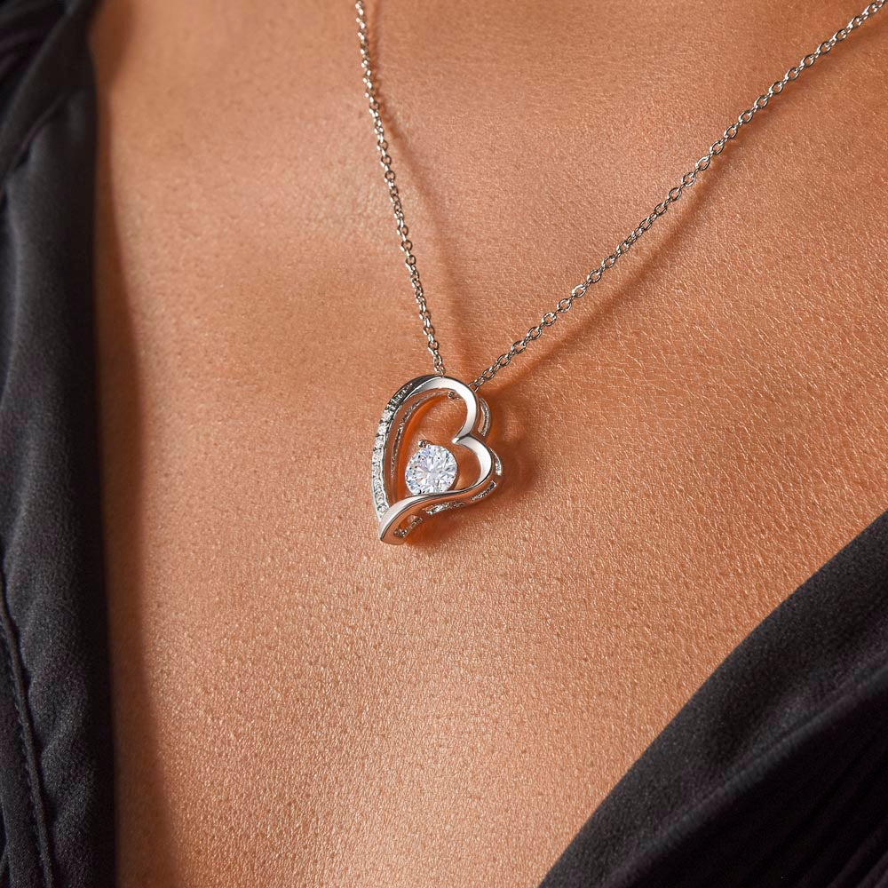 To My Daughter | Forever Love Necklace | I Will Carry You | From Mom