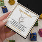 To My Bad Ass Mom | Forever Love Necklace | Mother's Day | For Mom