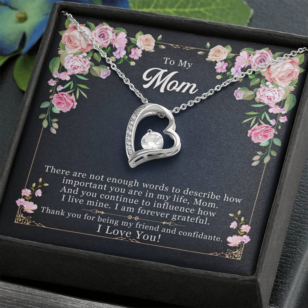 To Mom | I Love You | Forever Love Necklace | Mother's Day | Special Occasion